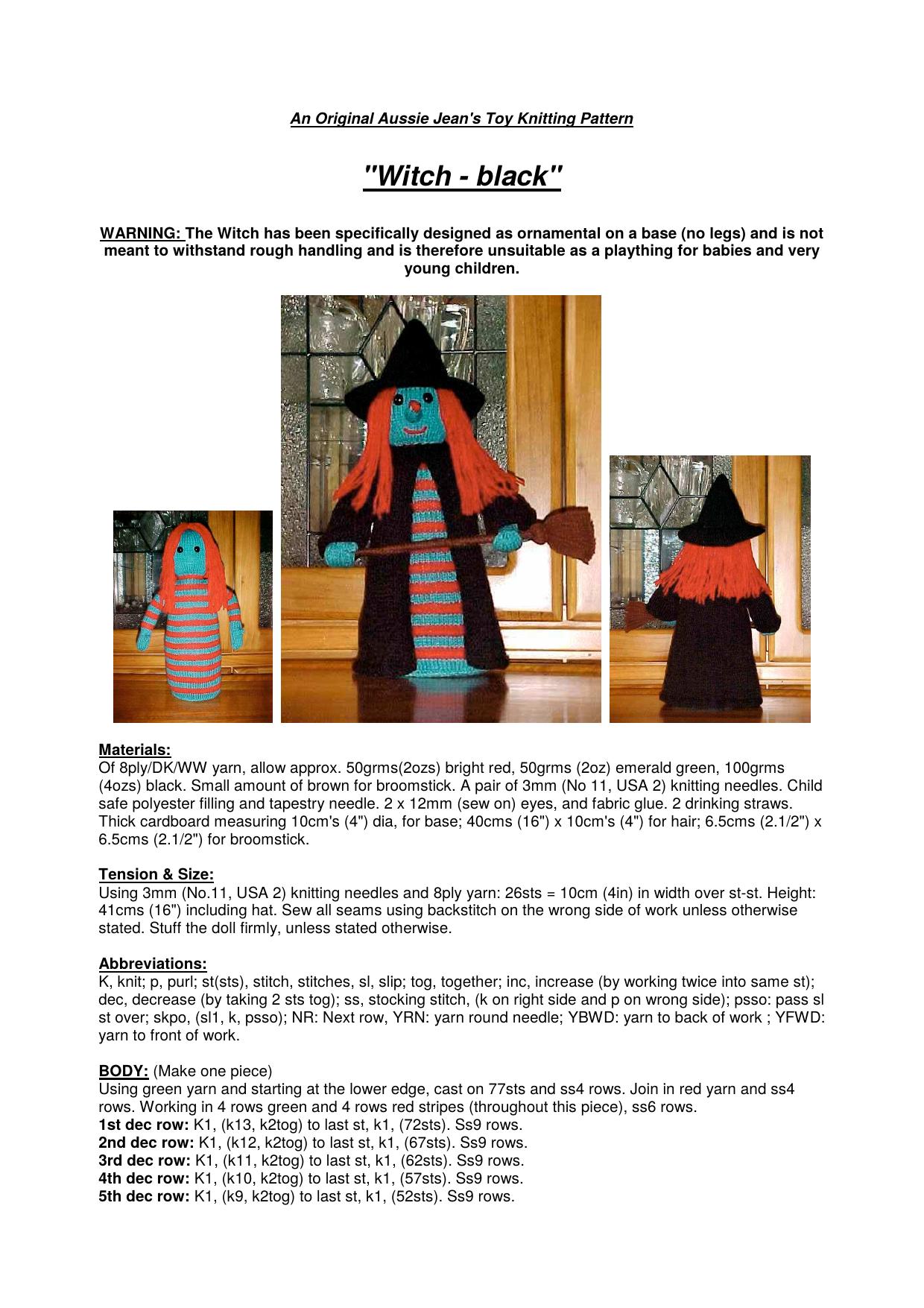 Witch - black by Jean