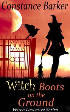 Witch Boots on the Ground by Constance Barker