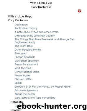 With a Little Help by Cory Doctorow