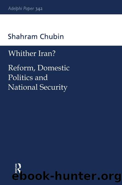 Wither Iran? by Shahram Chubin