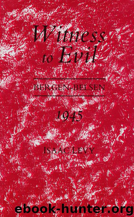 Witness to Evil by Isaac Levy