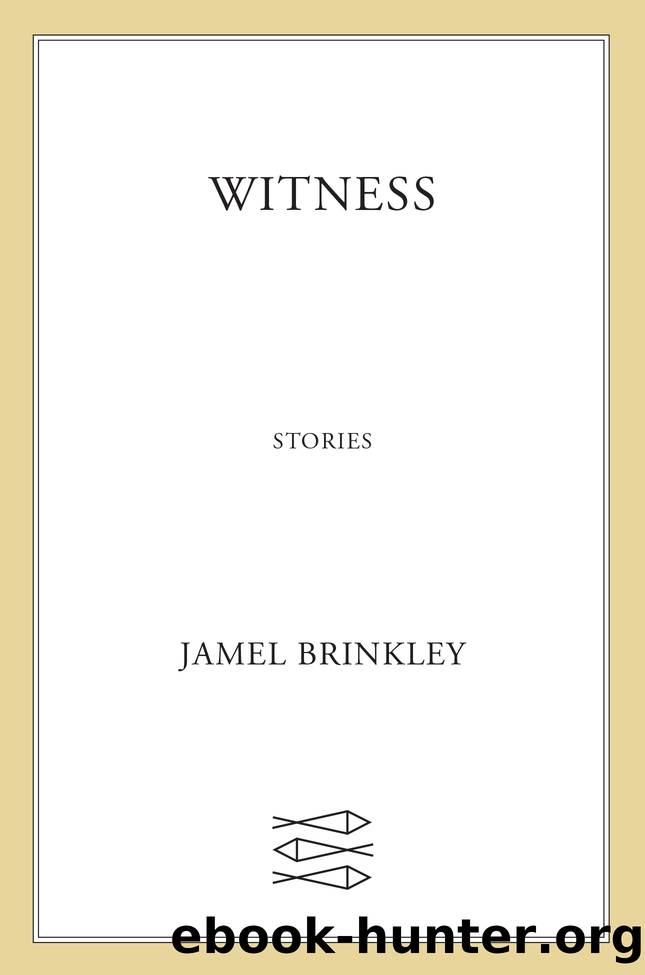 Witness: Stories by Jamel Brinkley