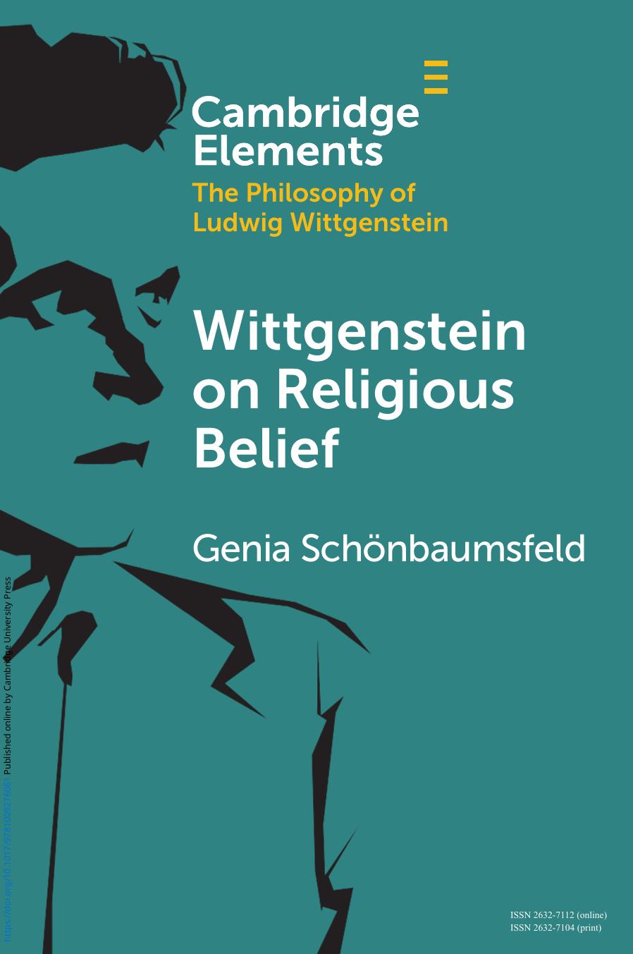Wittgenstein on Religious Belief by Genia Schönbaumsfeld