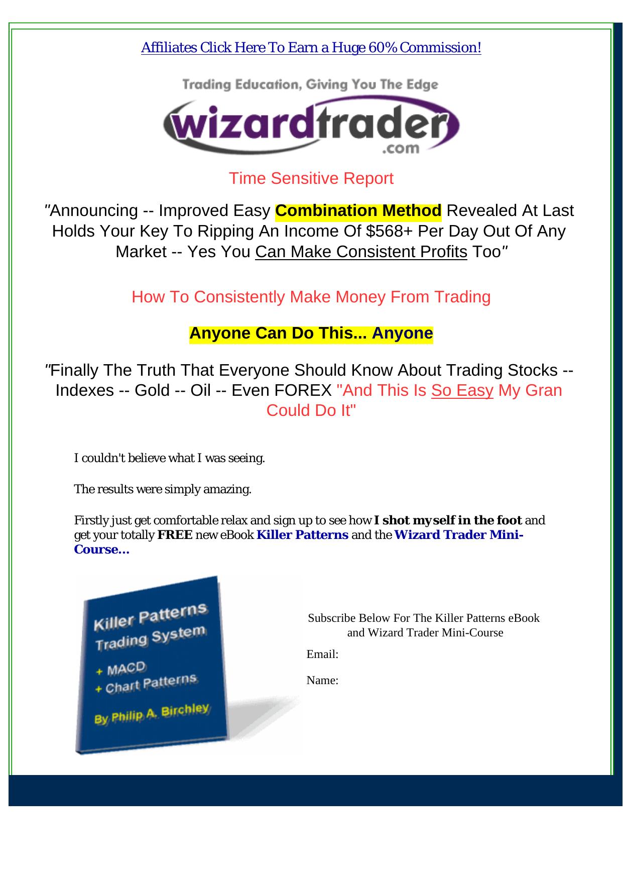 Wizard Trader = Ex-City Trader Reveals T. by Best of Kuszter's Collection