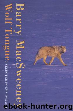 Wolf Tongue by Barry MacSweeney