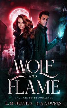 Wolf and Flame (Uncharted Bloodlines, A Paranormal Romance Series Book 1) by L. M. Hughes & R. A. Cooper