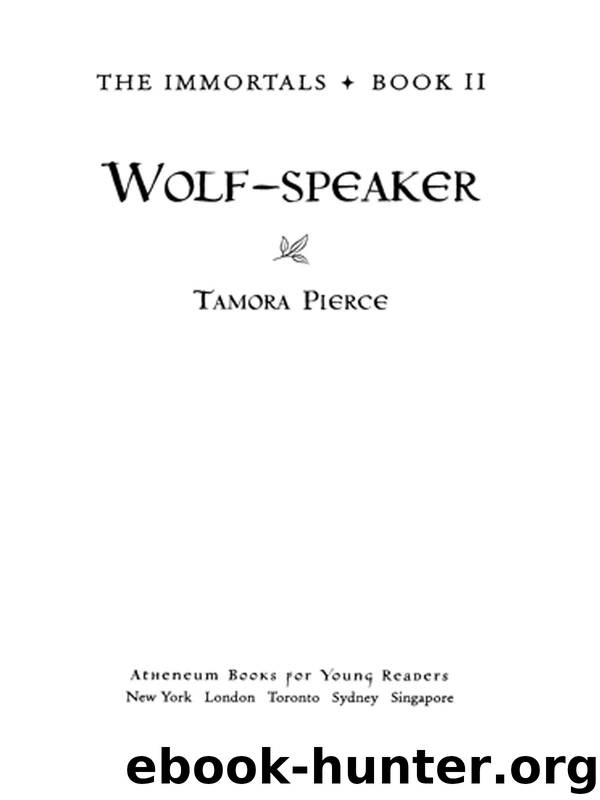 Wolf-speaker by Pierce Tamora