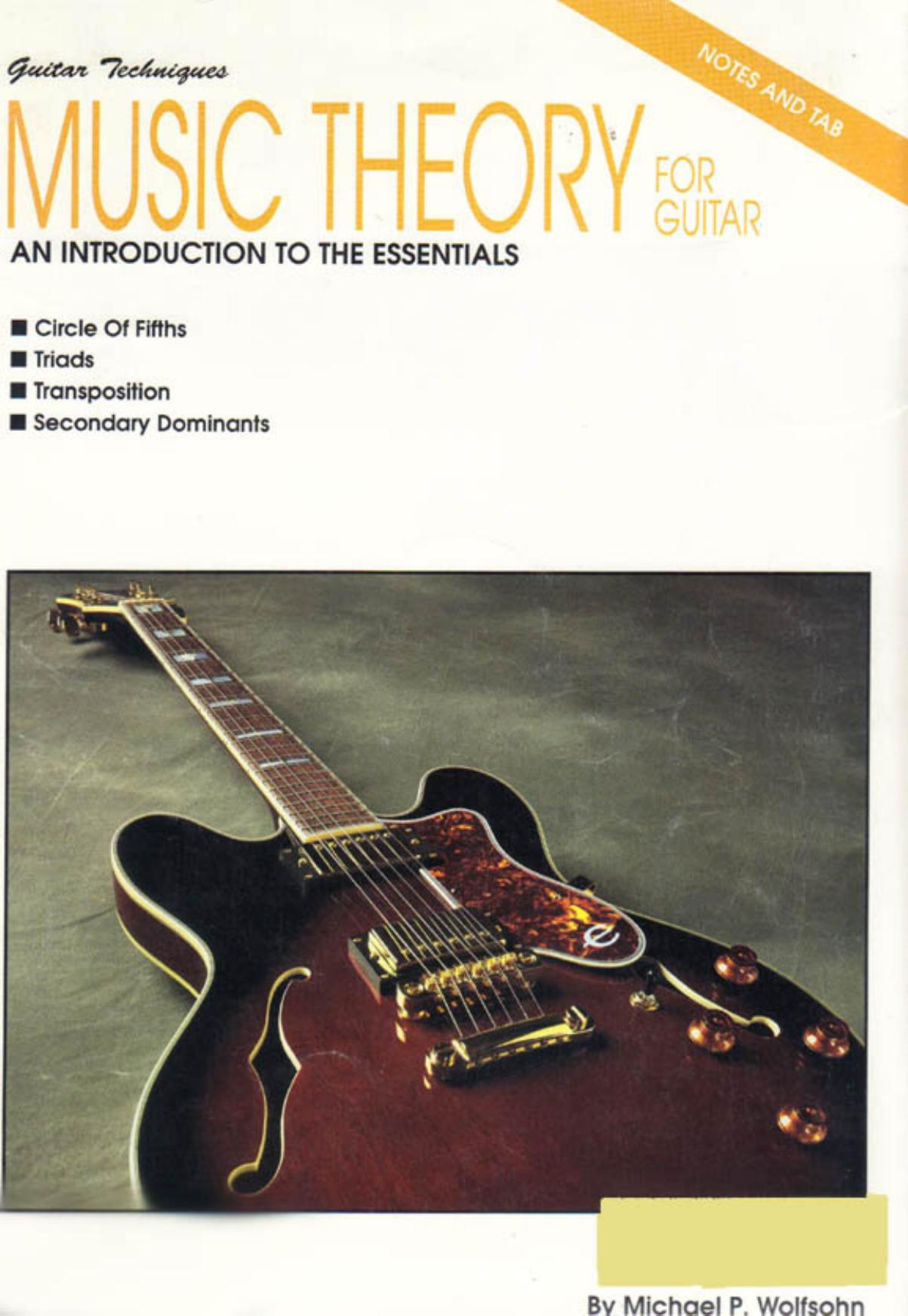 Wolfsohn-Music Theory For Guitar-An Introduction To The Essentials by Unknown