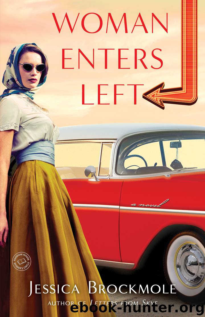 Woman Enters Left by Jessica Brockmole