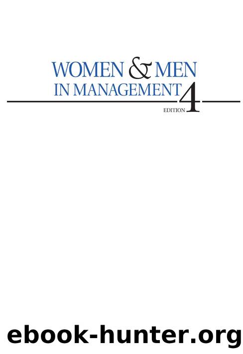 Women & Men in Management by Gary N. Powell