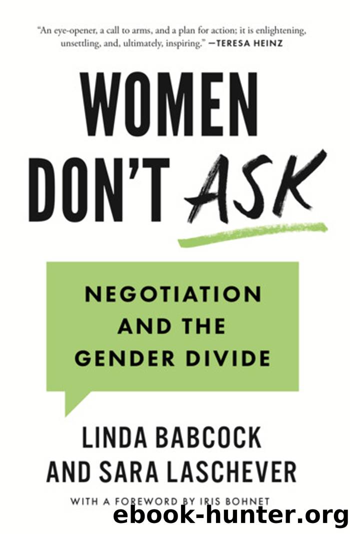 Women Don't Ask by Linda Babcock
