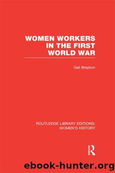 Women Workers in the First World War by Gail Braybon