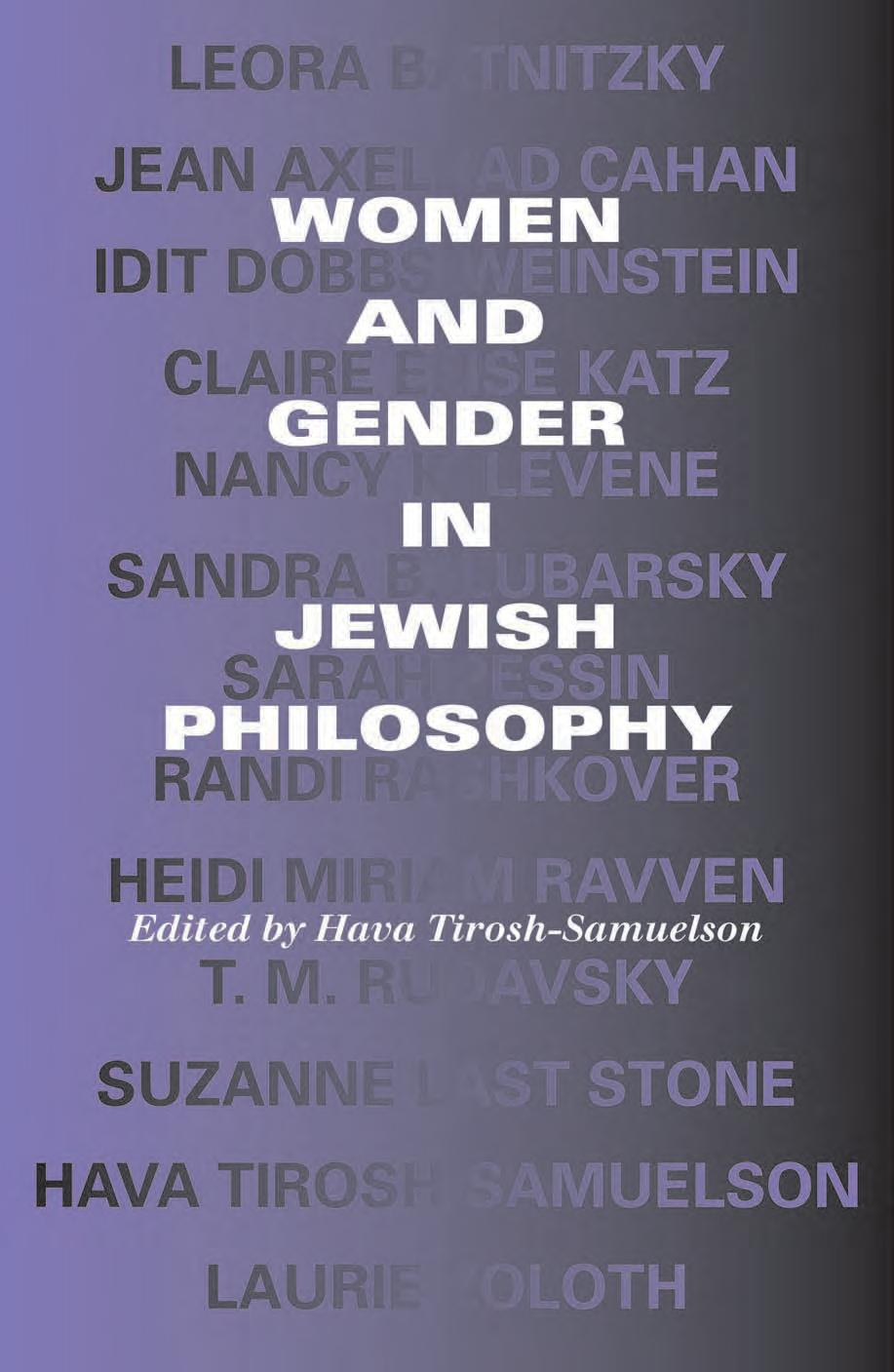 Women and Gender in Jewish Philosophy (Jewish Literature and Culture) by Hava Tirosh-Samuelson