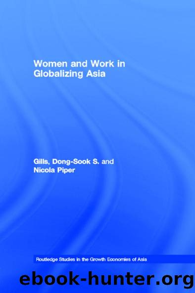 Women and Work in Globalizing Asia by Dong-Sook S. Gills Nicola Piper