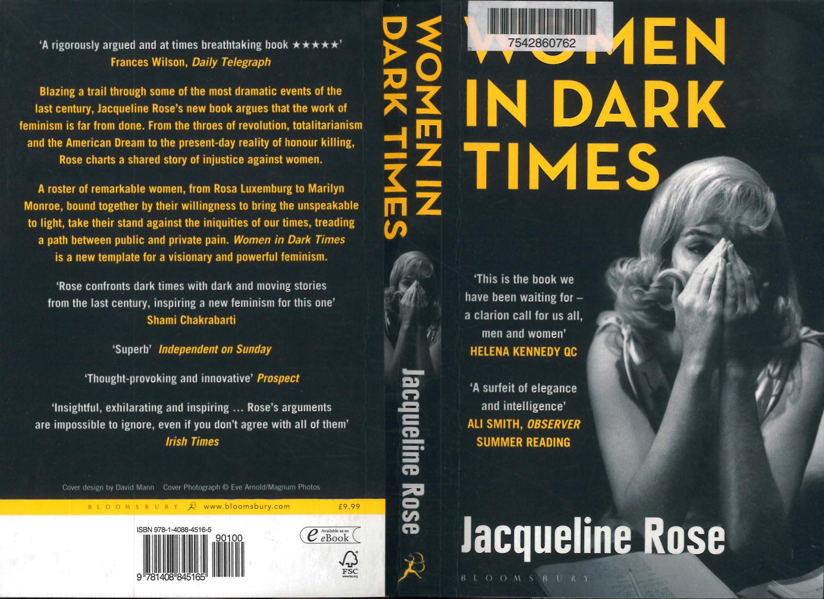 Women in Dark Times by Jacqueline Rose