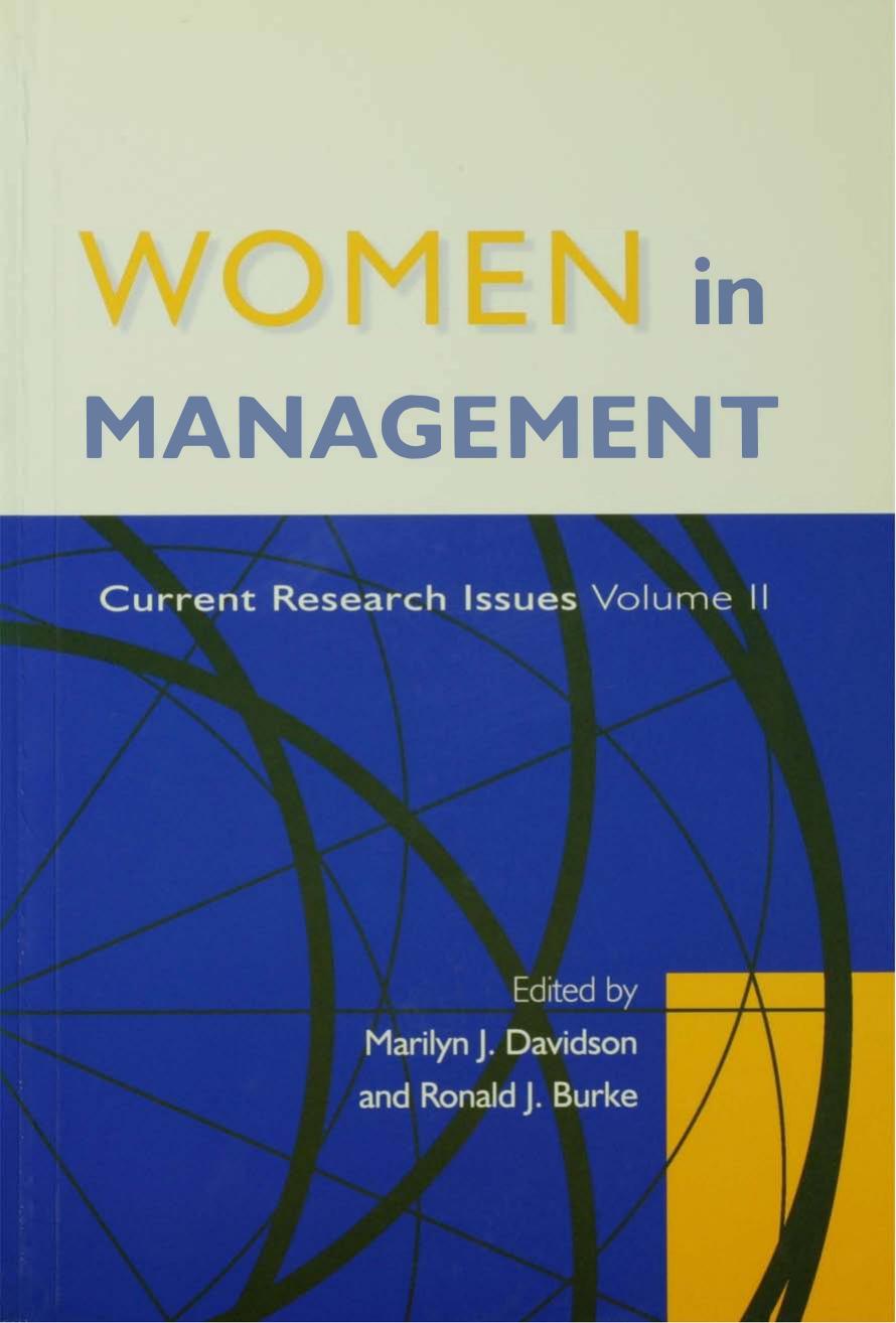 Women in management : current research issues. 2 by Davidson Marilyn J