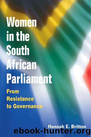 Women in the South African Parliament by Hannah Britton