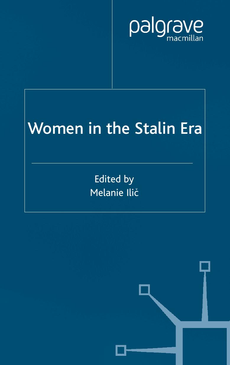 Women in the Stalin era by Melanie Ilic (editor)
