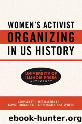 Women's Activist Organizing in US History by unknow