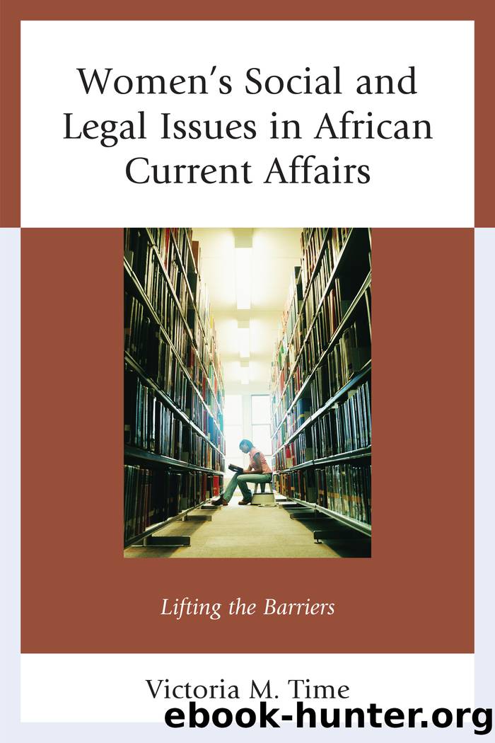Women's Social and Legal Issues in African Current Affairs by Time Victoria M.;Austin Timothy;