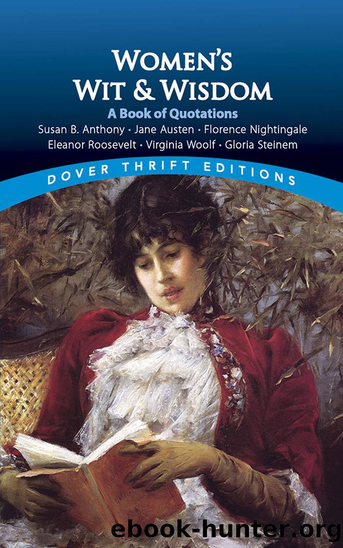 Women's Wit and Wisdom by Unknown