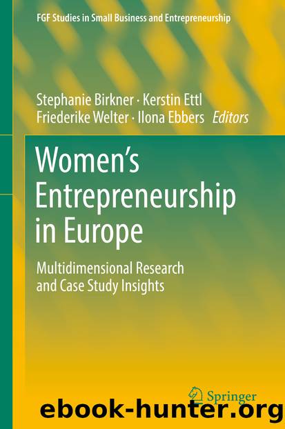 Women’s Entrepreneurship in Europe by Unknown