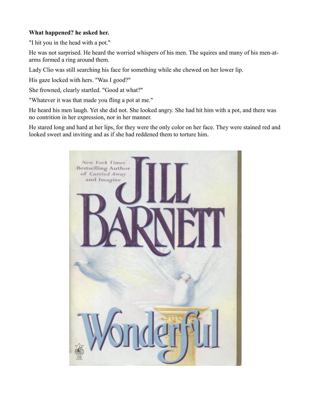 Wonderful by Jill Barnett