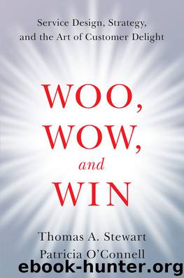 Woo, Wow, and Win: Service Design, Strategy, and the Art of Customer Delight by Stewart Thomas A. & O'Connell Patricia