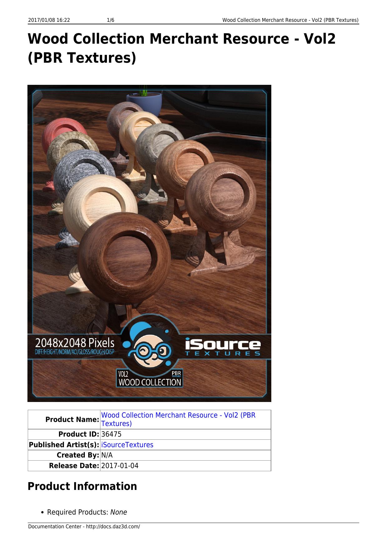 Wood Collection Merchant Resource - Vol2 (PBR Textures) by Unknown
