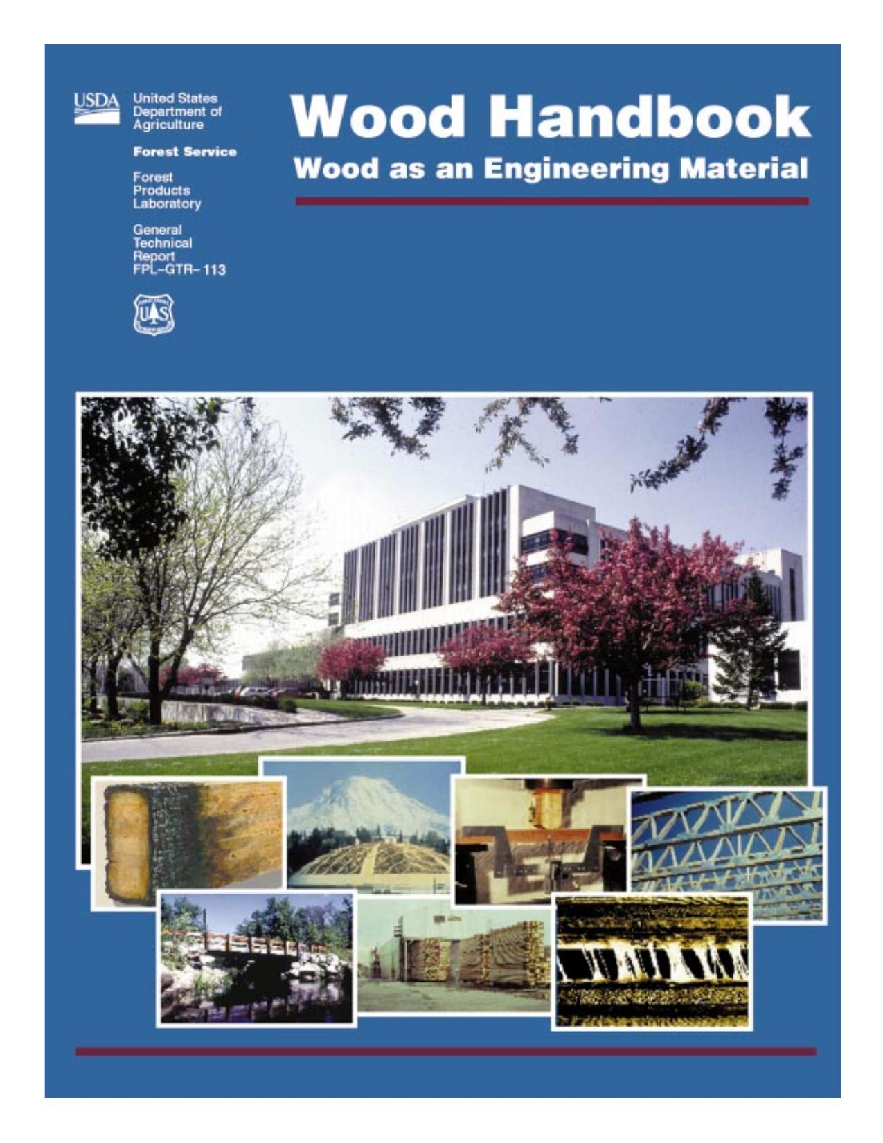Wood Handbook--Front Pages by Unknown