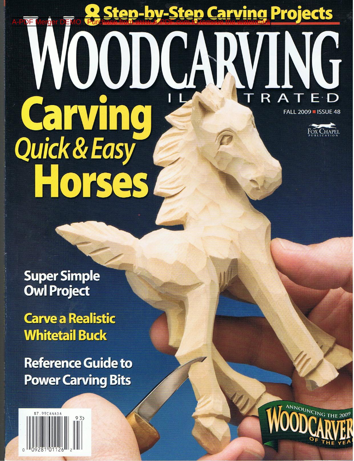 Woodcarving Illustrated-048-2009-fall by Unknown