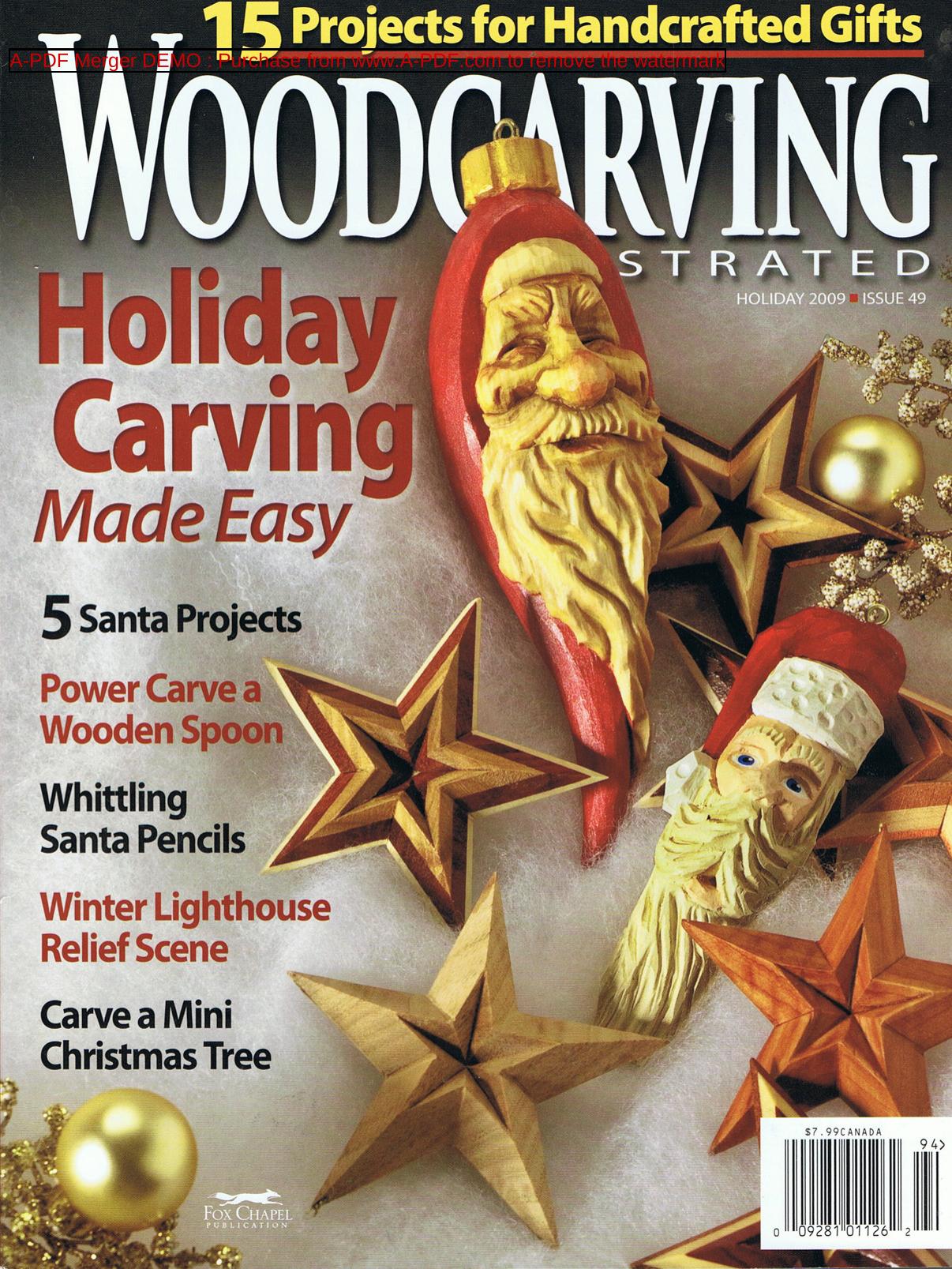 Woodcarving Illustrated-049-2009-holiday by Unknown