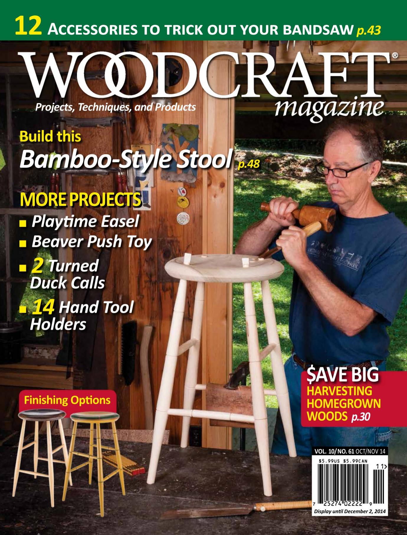 Woodcraft Magazine - October/November 2014 by Unknow