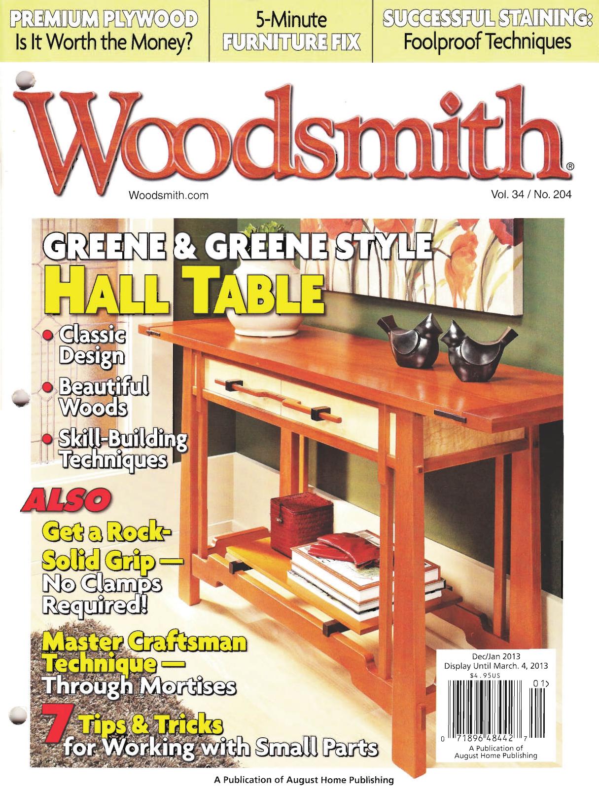 Woodsmith Magazine #204 by Unknow