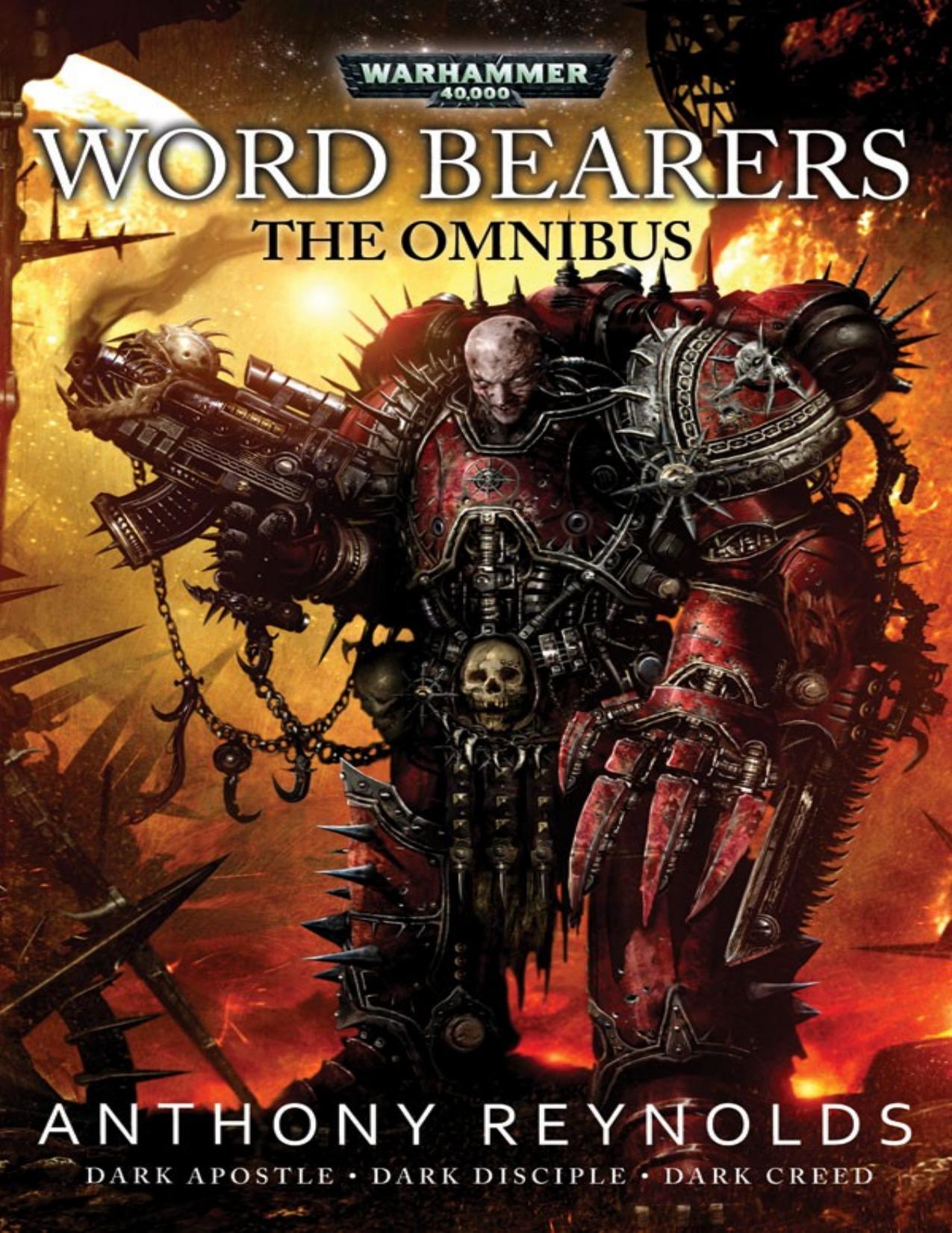 Word Bearers by Anthony Reynolds