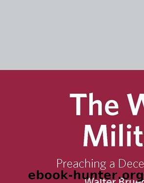 Word Militant by Brueggemann Walter