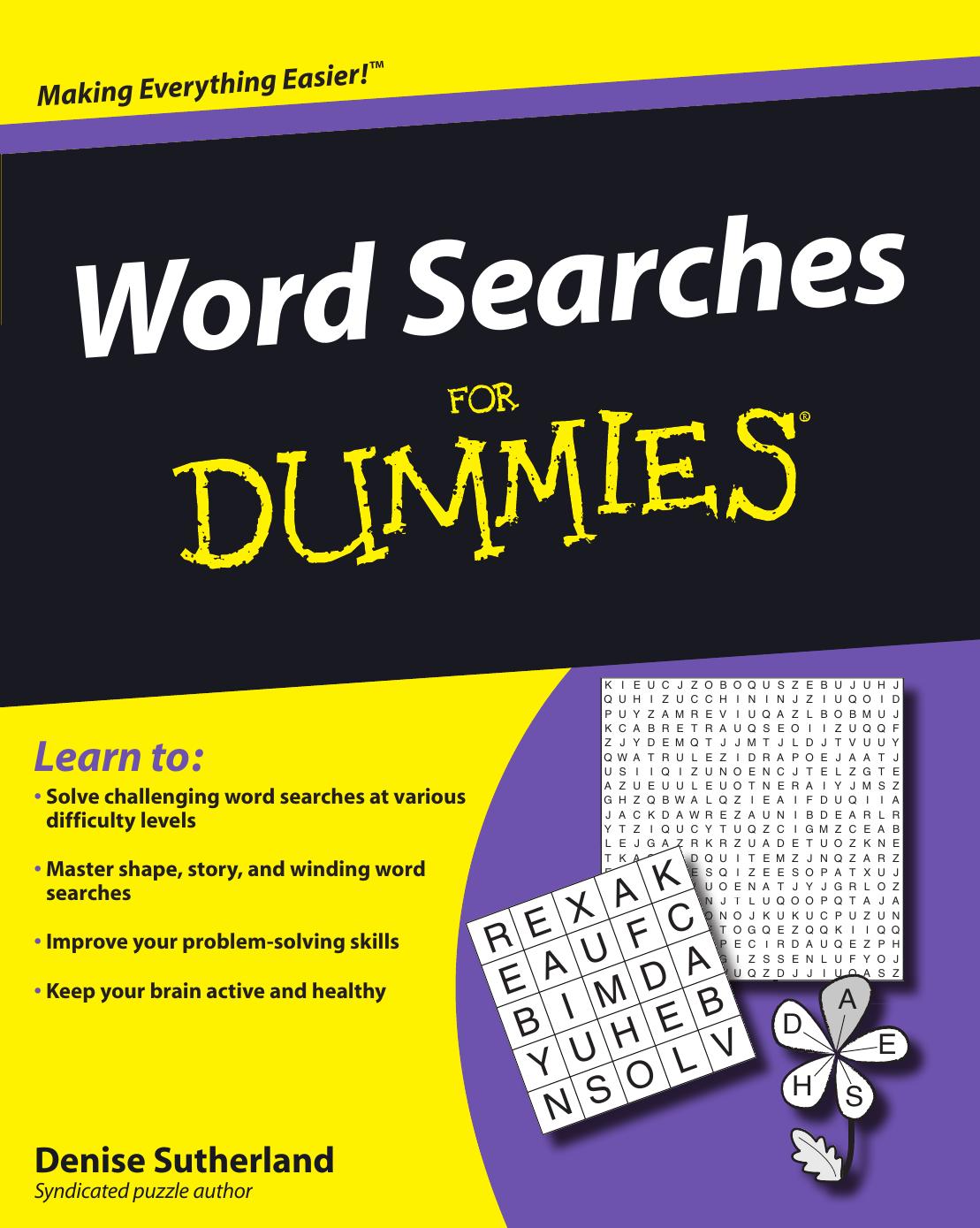 Word Searches for Dummies (ISBN by 0470453664)
