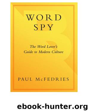 Word Spy by Paul McFedries