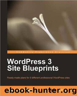 WordPress 3 Site Blueprints by Wallace Heather R