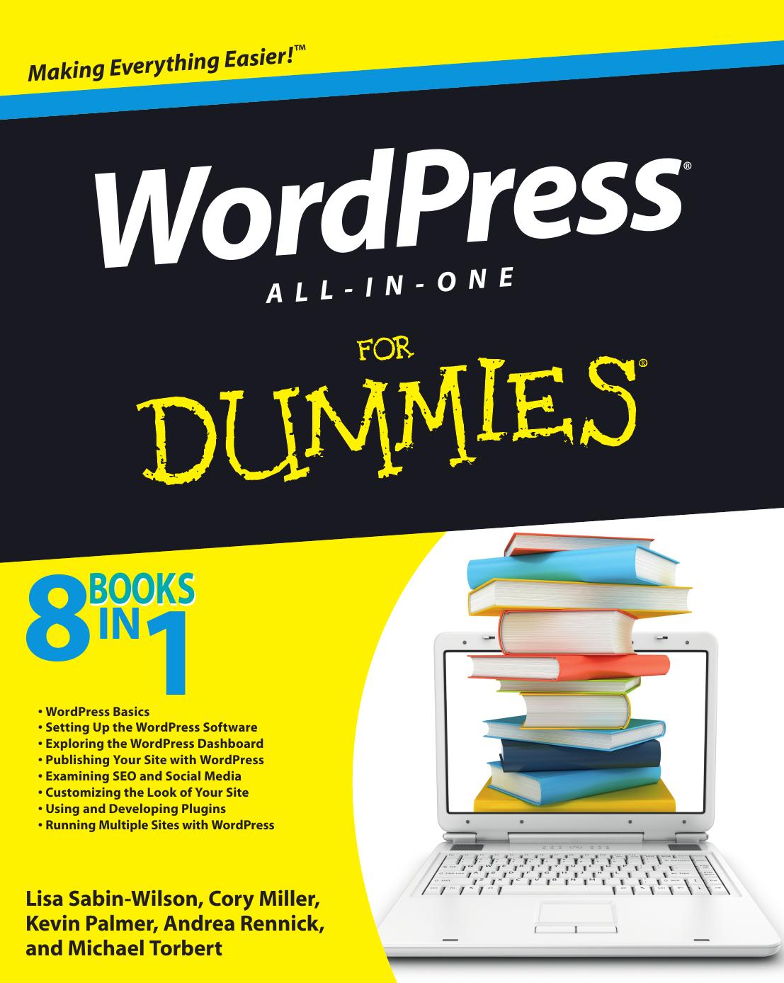WordPress All-In-One For Dummies by Sabin-Wilson Lisa