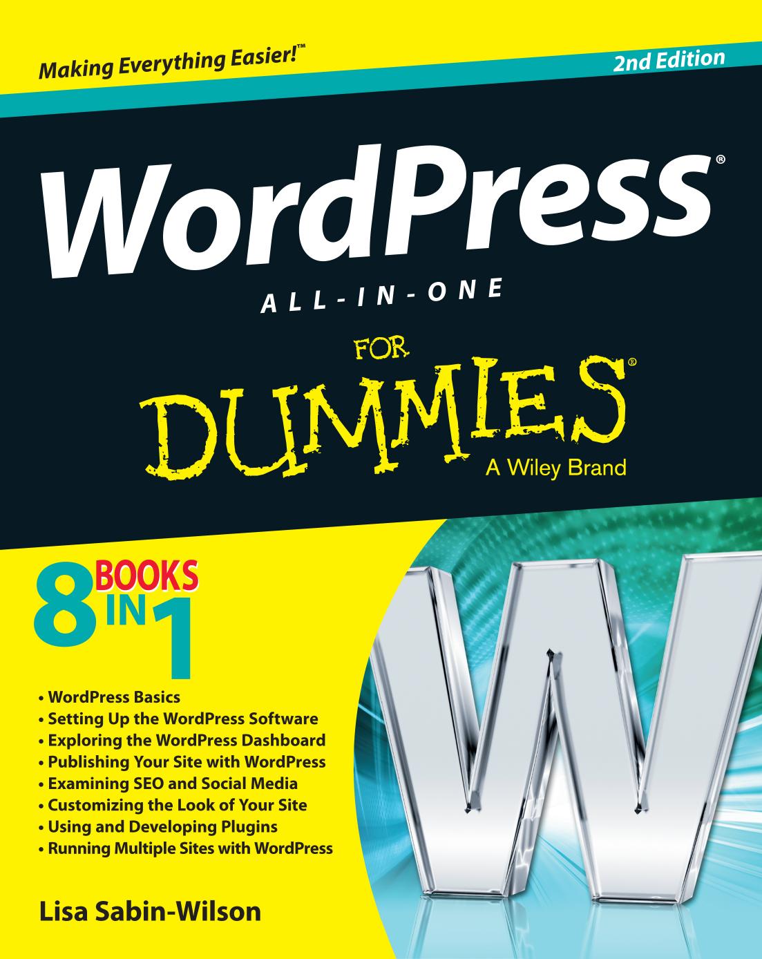 WordPress All-in-One For Dummies by Lisa Sabin-Wilson