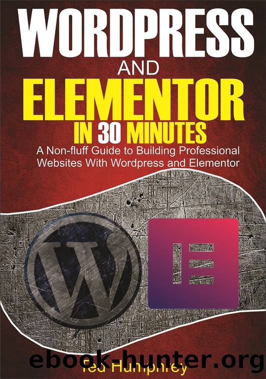 WordPress And Elementor In 30 Minutes: A No-Fluff Guide to Building Professional Websites with Wordpress and Elementor by Ted Humphrey & Ted Humphrey