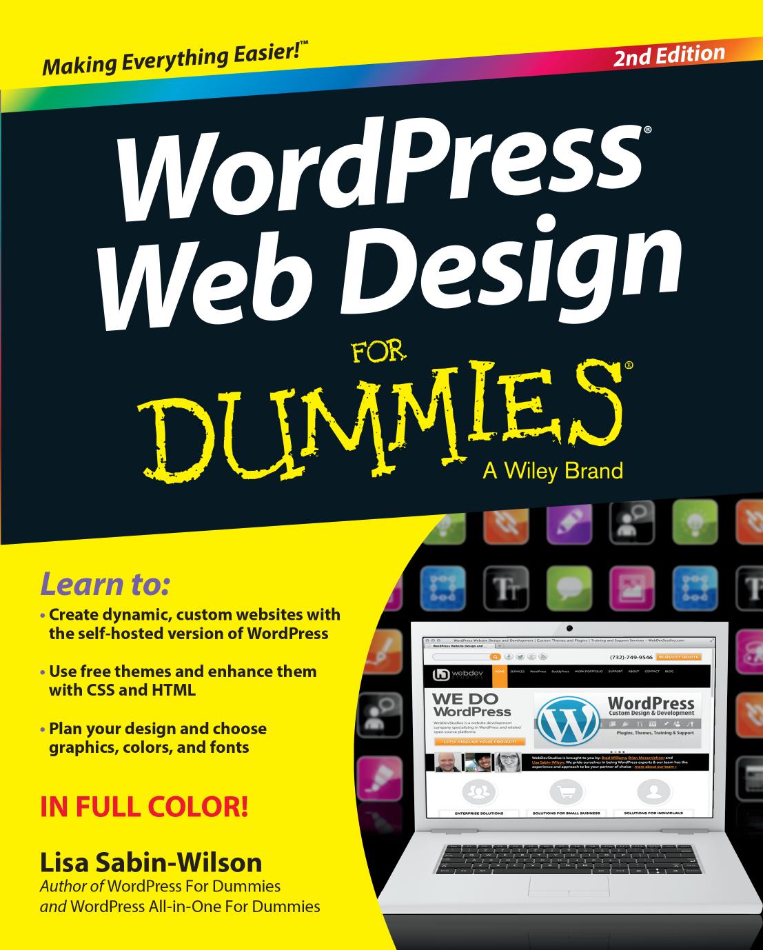 WordPress Web Design For Dummies by Sabin-Wilson Lisa