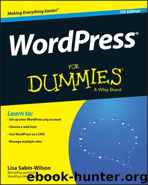 WordPress® For Dummies® by Lisa Sabin-Wilson