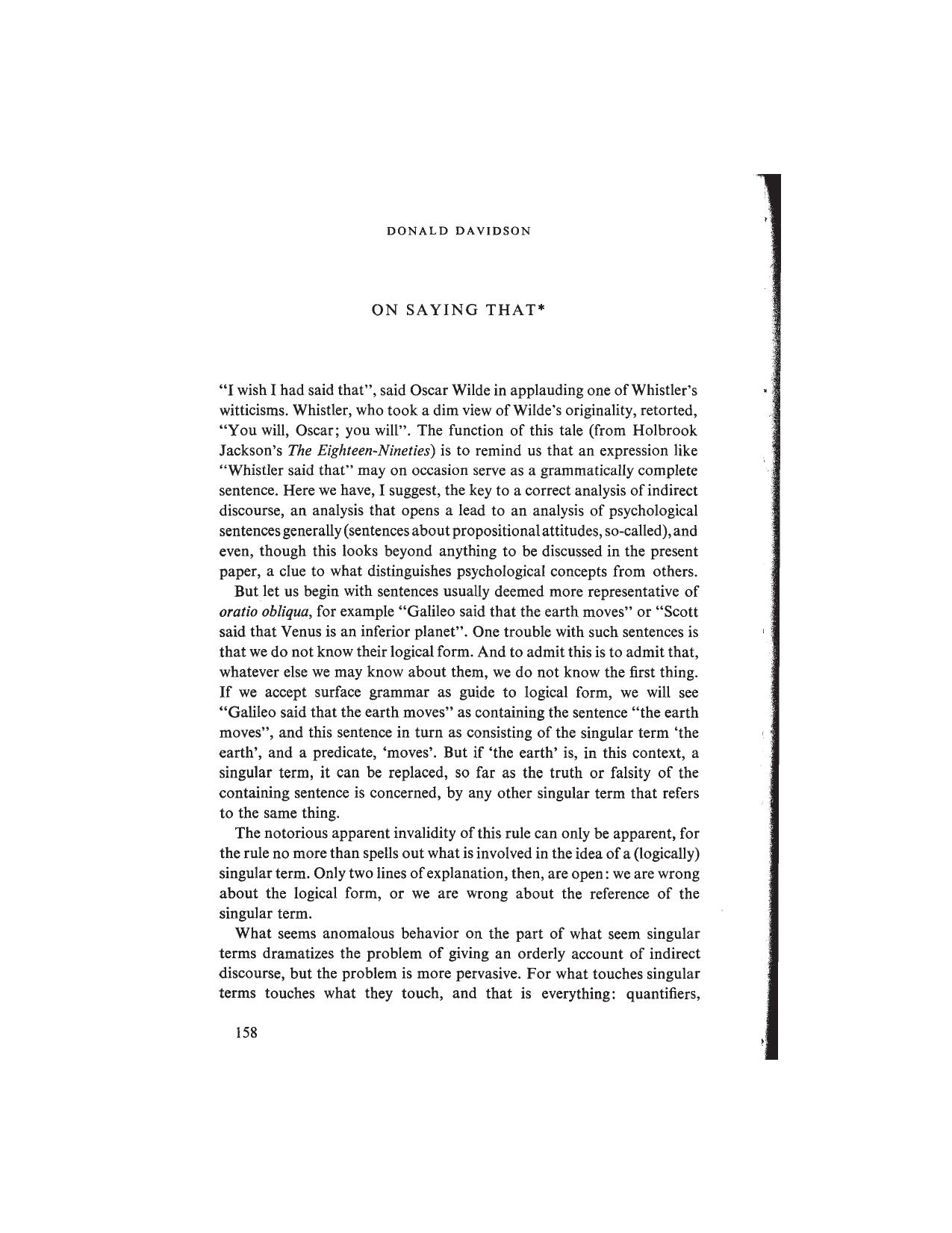 Words And Objections [Essays On The Work Of W. V. O. Quine].pdf by Mario