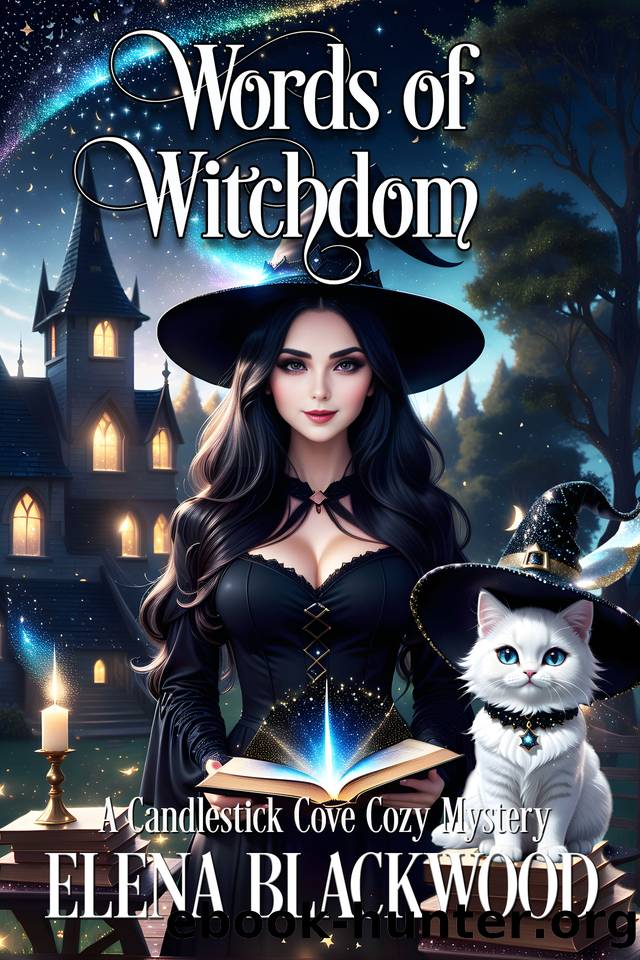 Words of Witchdom: (Witches of Candlestick Cove Cozy Mysteries Book 6) by Elena Blackwood