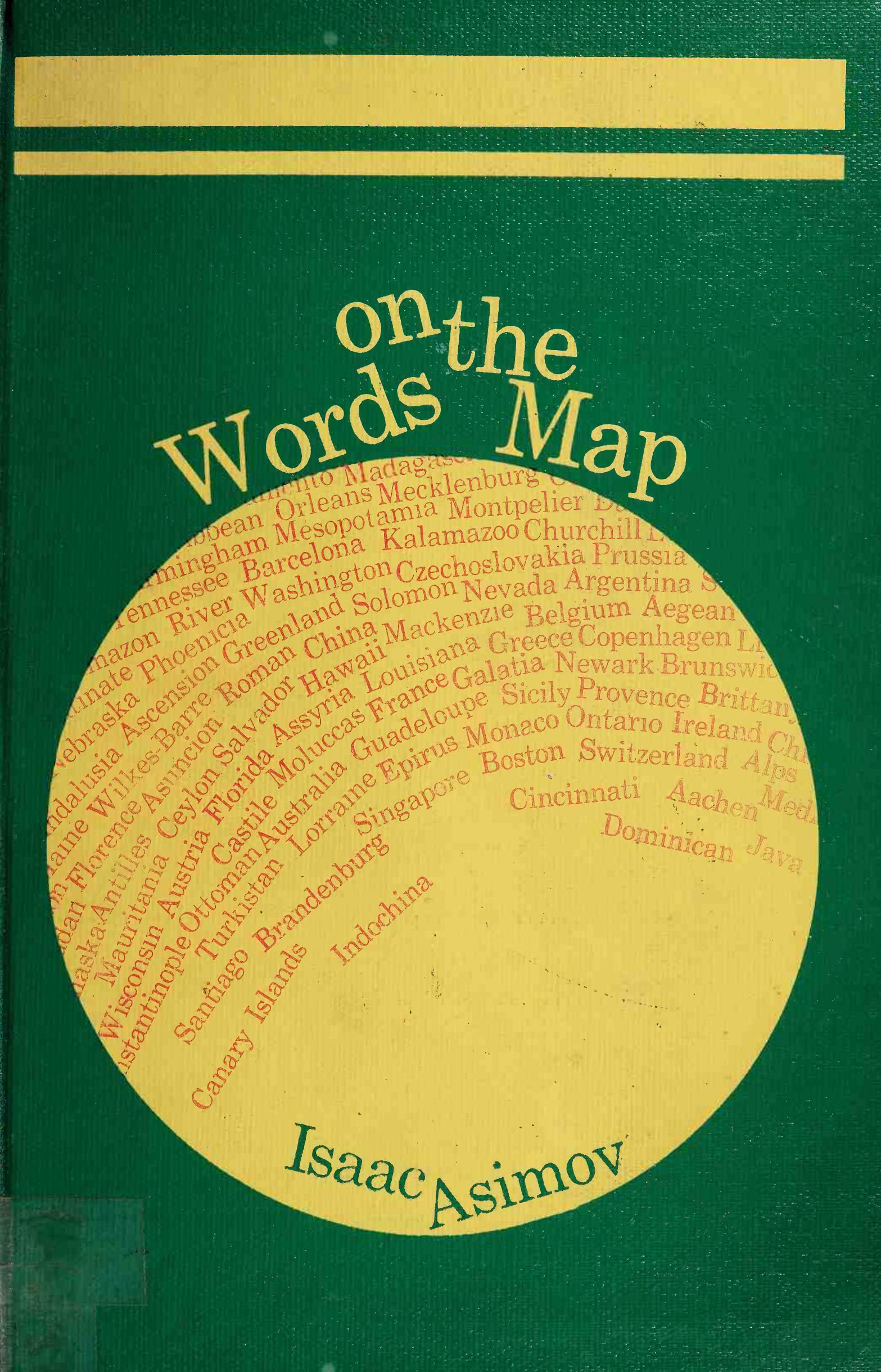 Words on the Map by Isaac Asimov