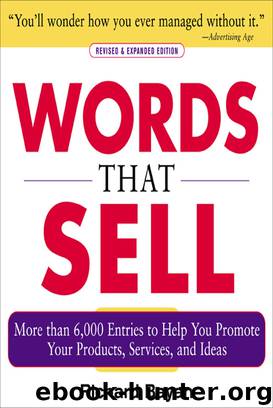 Words that Sell by Richard Bayan