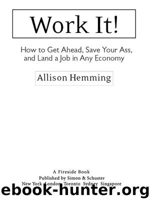 Work It! by Allison Hemming