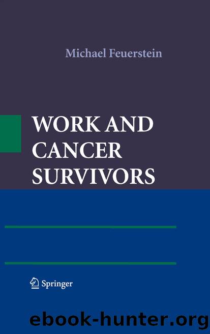 Work and Cancer Survivors by Michael Feuerstein